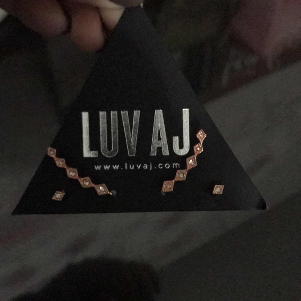 Luvaj earrings. 2 sets. Total of 4 earrings.